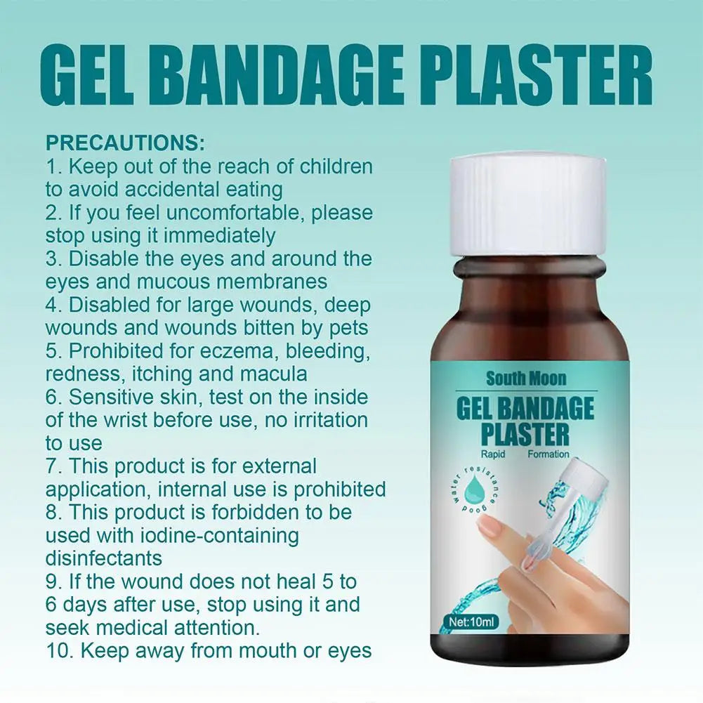 Waterproof Liquid Bandage Wound Care Spray – Breathable Healing Gel Peaceful Pleasures Health and Wellness