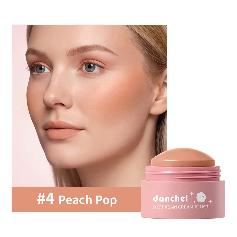 Matte Cream Blush Stick – Waterproof & Long-Lasting | 6 Shades