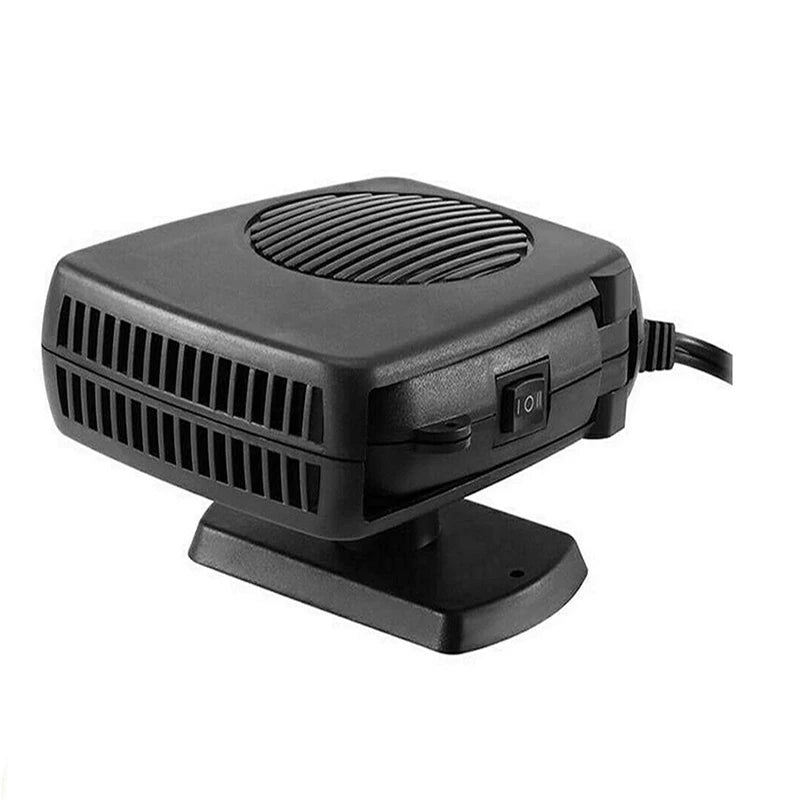 Air Cooler Fan New Car Heater Windscreen Demister Defroster Auto Heating Cooling fan Peaceful Pleasures Health and Wellness black