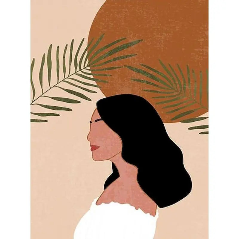 Paint by Numbers Interior Figure Canvas Kit 60x75cm | GATYZTORY
