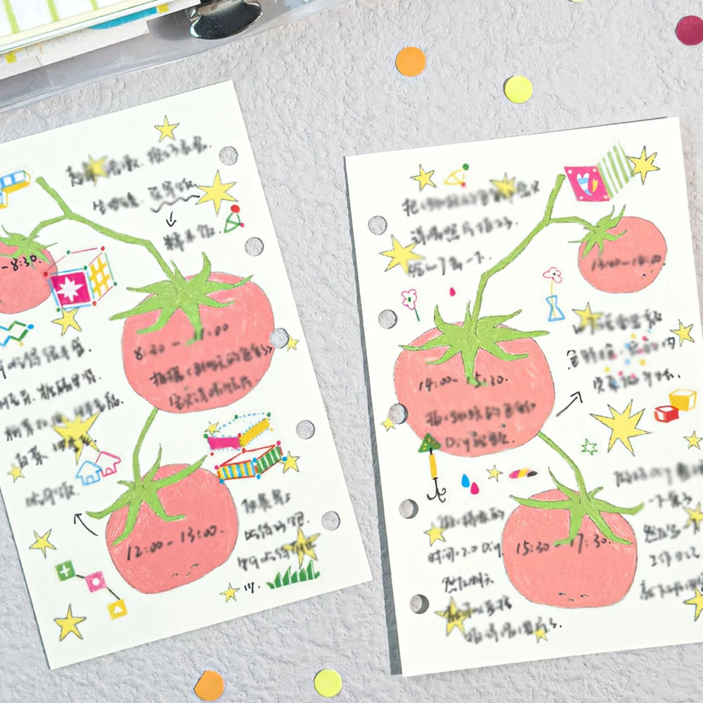 20 Sheets Jumping Salt Notes M5 Handbook Inner Page Notebook