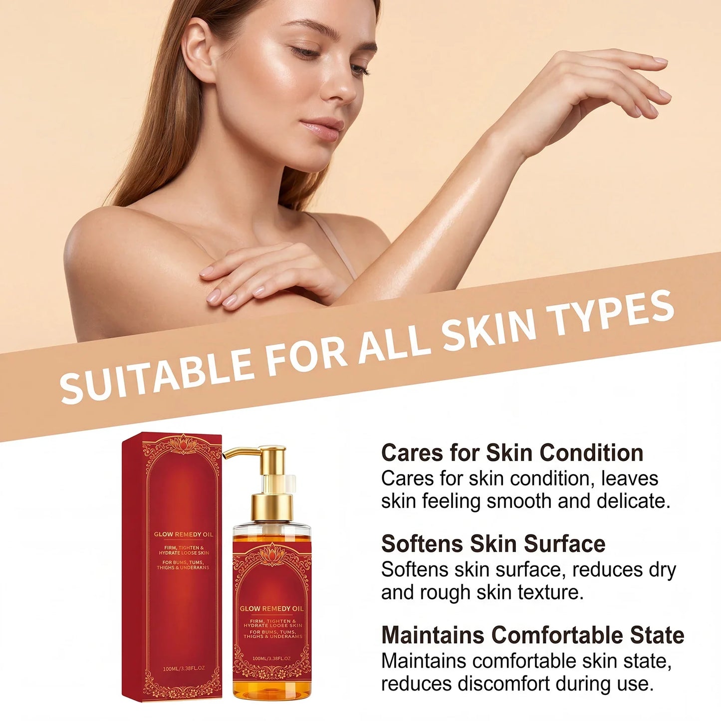 Hydrating Body Care Oil – Silky Smooth & Brightening 100ml