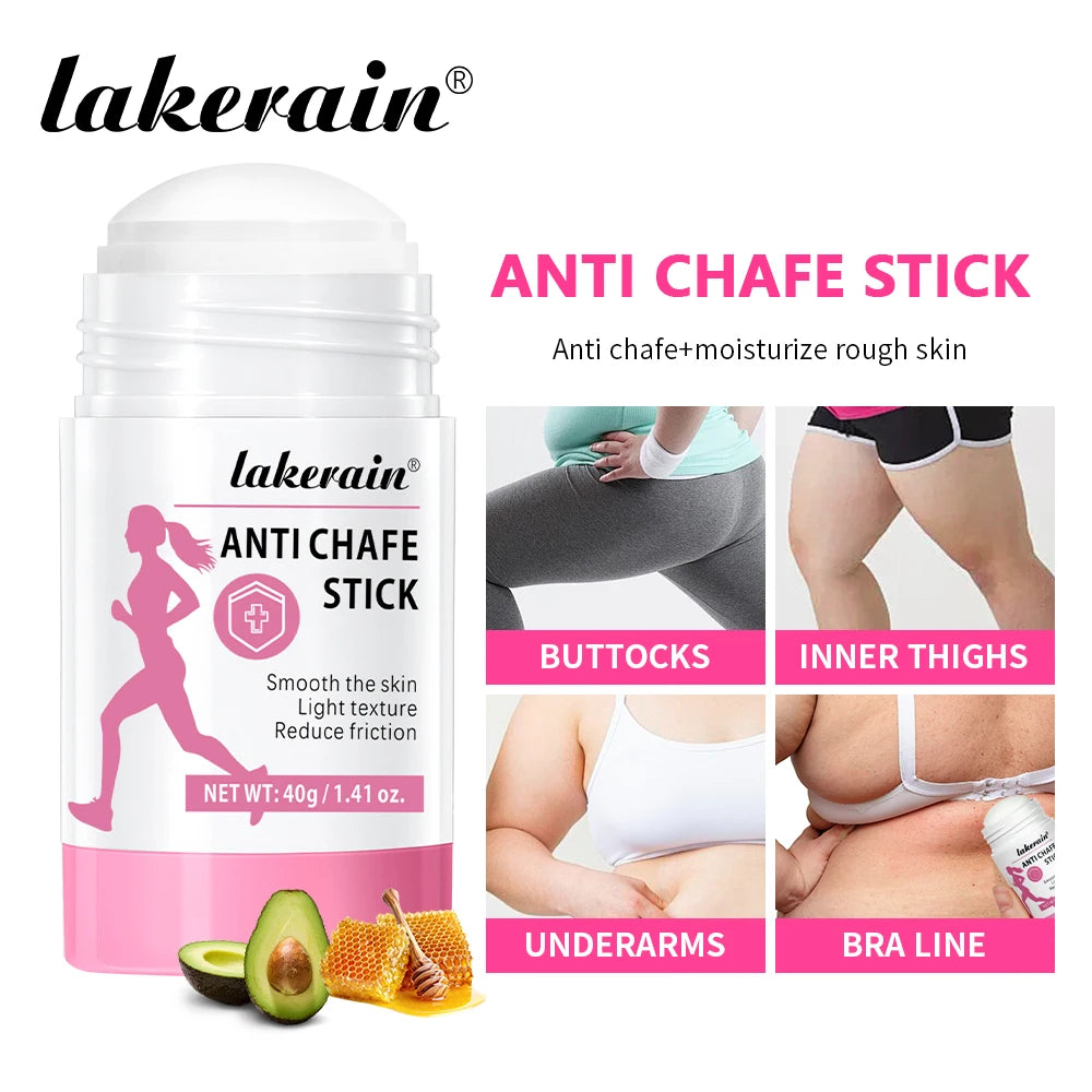 Running Thigh Anti-friction Stick Anti Chafe Cream Running Chafe Stick Sweat-proof Skin Rescue For Heel Lower Arm Thigh Skin Peaceful Pleasures Health and Wellness ANTI CHAFE STICK