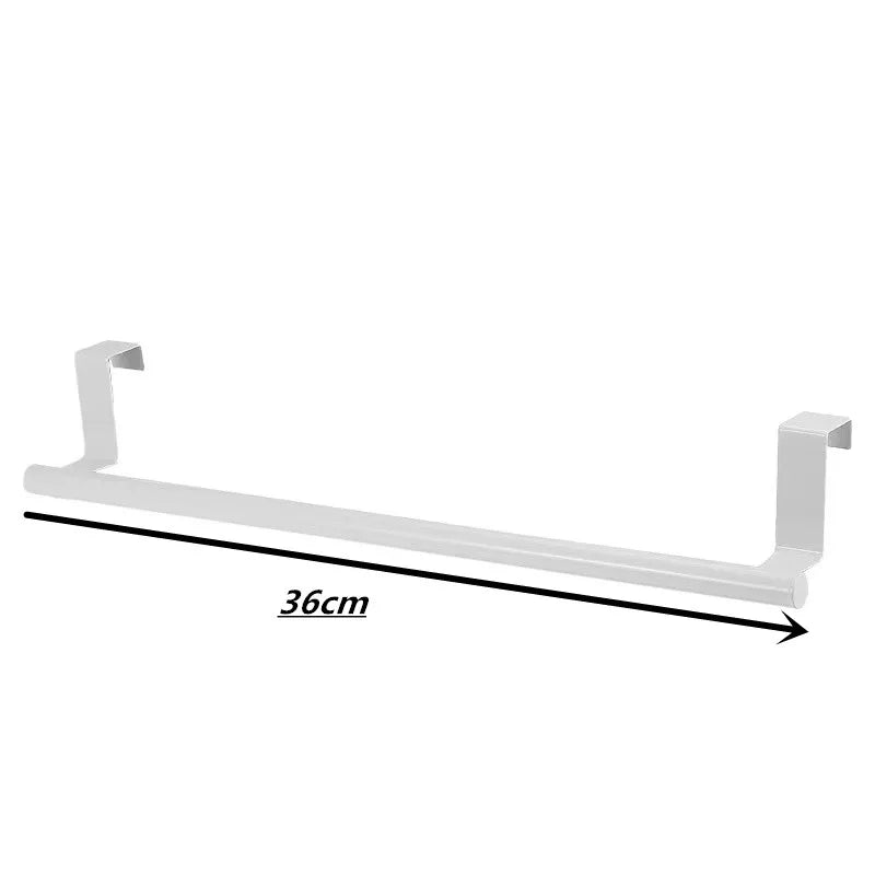 Over Door Towel Rack – Stainless Steel Hanging Bar Organizer