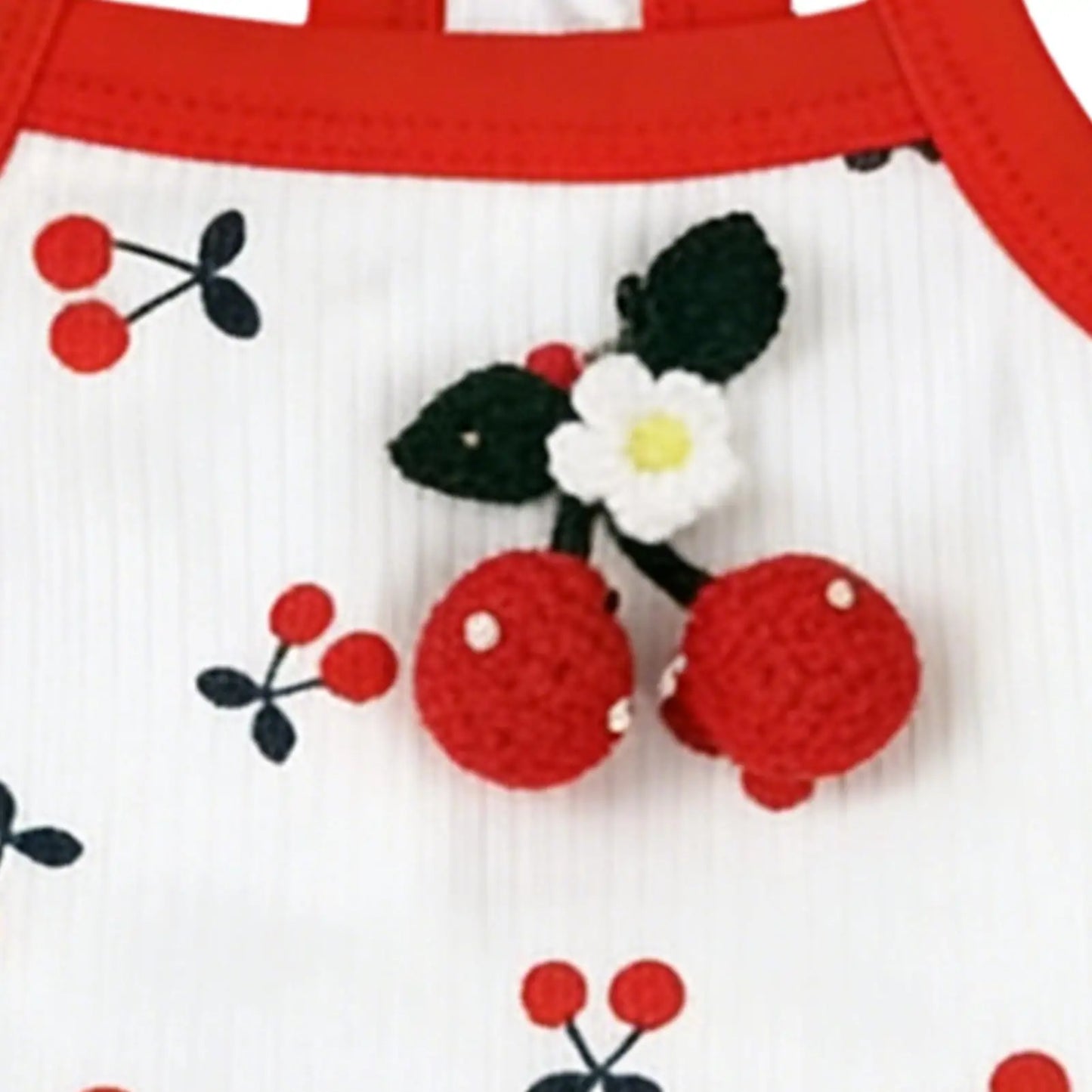 Cherry Breathable Summer Dog Vest for Small Dogs & Cats