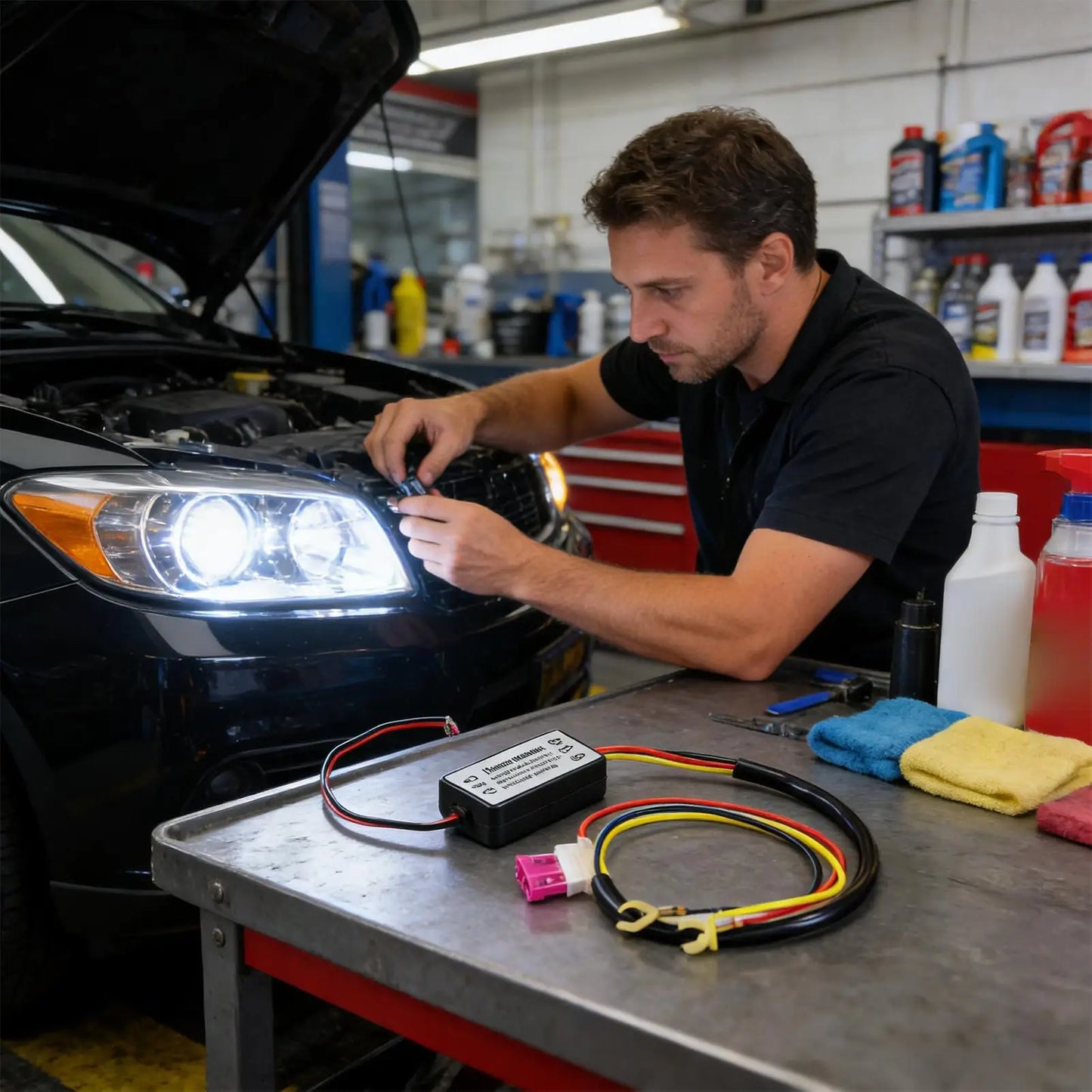 DRL Controller – Car LED Daytime Running Light Relay & Dimmer