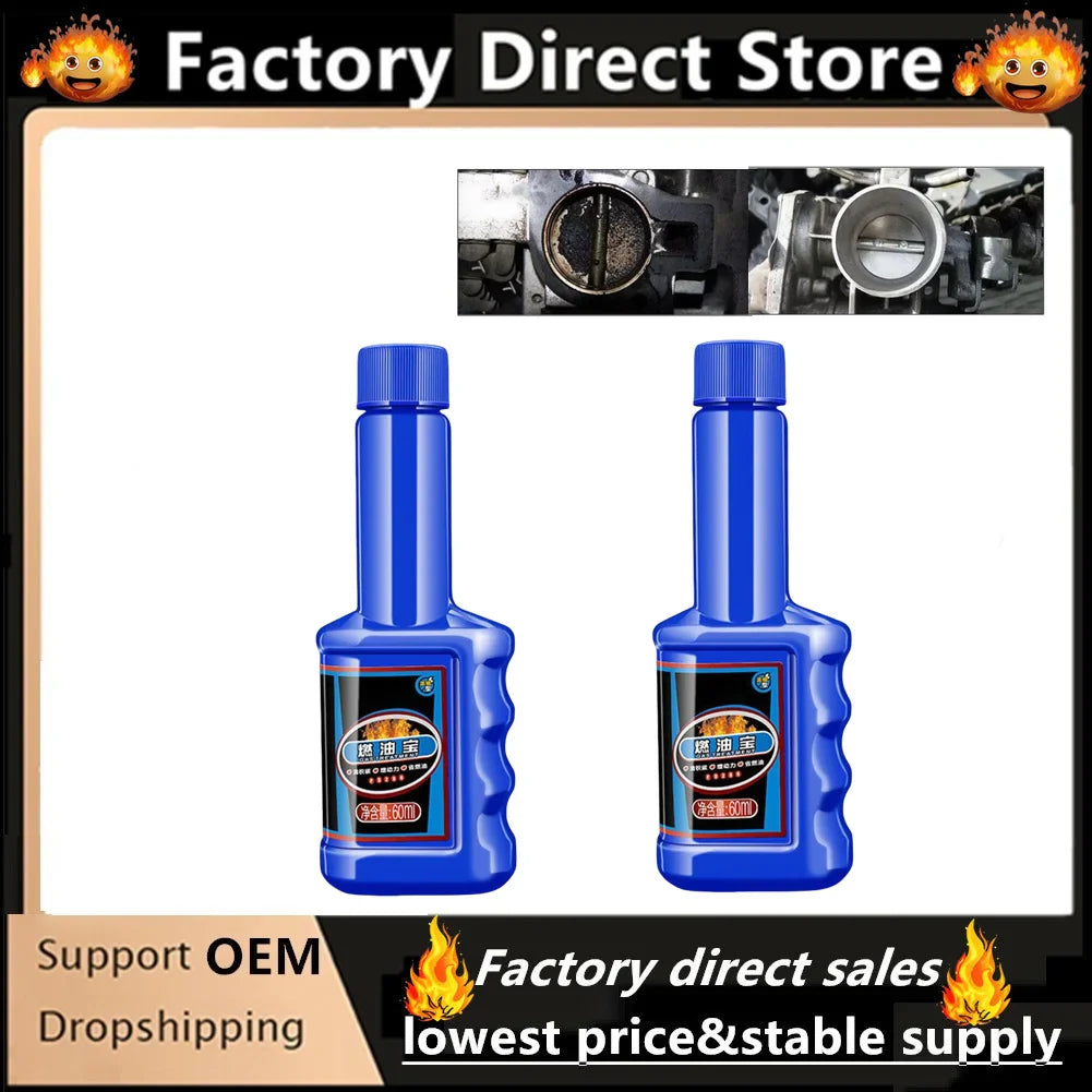 Fuel System Cleaner & Injector Additive – 60ml Gasoline Booster