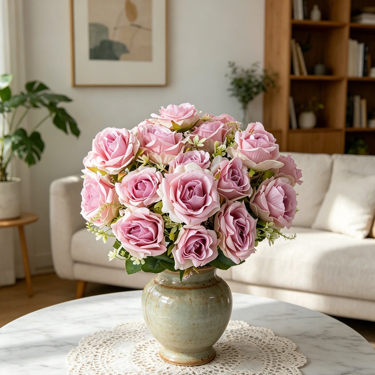 Artificial Silk Rose Bouquet – Wedding & Home Decor