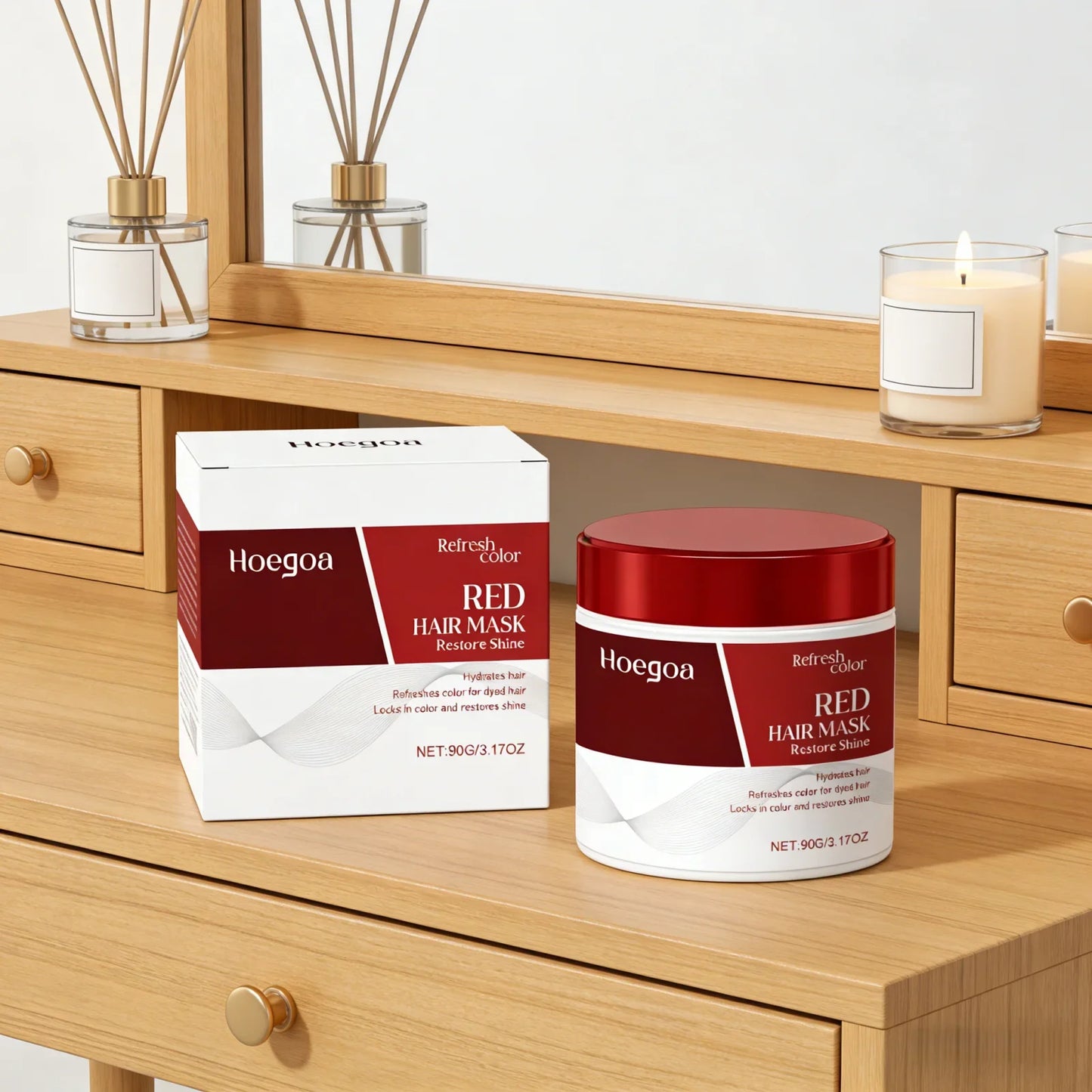 Hoegoa Color Depositing Hair Mask – Repair, Moisture & Shine