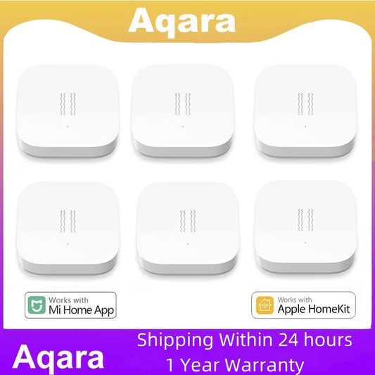 Aqara Smart Vibration Sensor Zigbee Motion Shock Sensor Detection Alarm Monitor Built In Gyro For Xiaomi Mijia Homekit Smarthome Peaceful Pleasures Health and Wellness