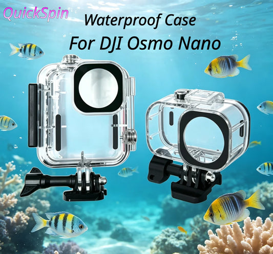 60M Waterproof Dive Housing Case for DJI Osmo Nano Underwater Camera Housing Oasis Select