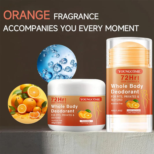 Women's Full Body Deodorant Lotion – Fruit & Vanilla Fragrance Body Deodorant Lotion Oasis Select
