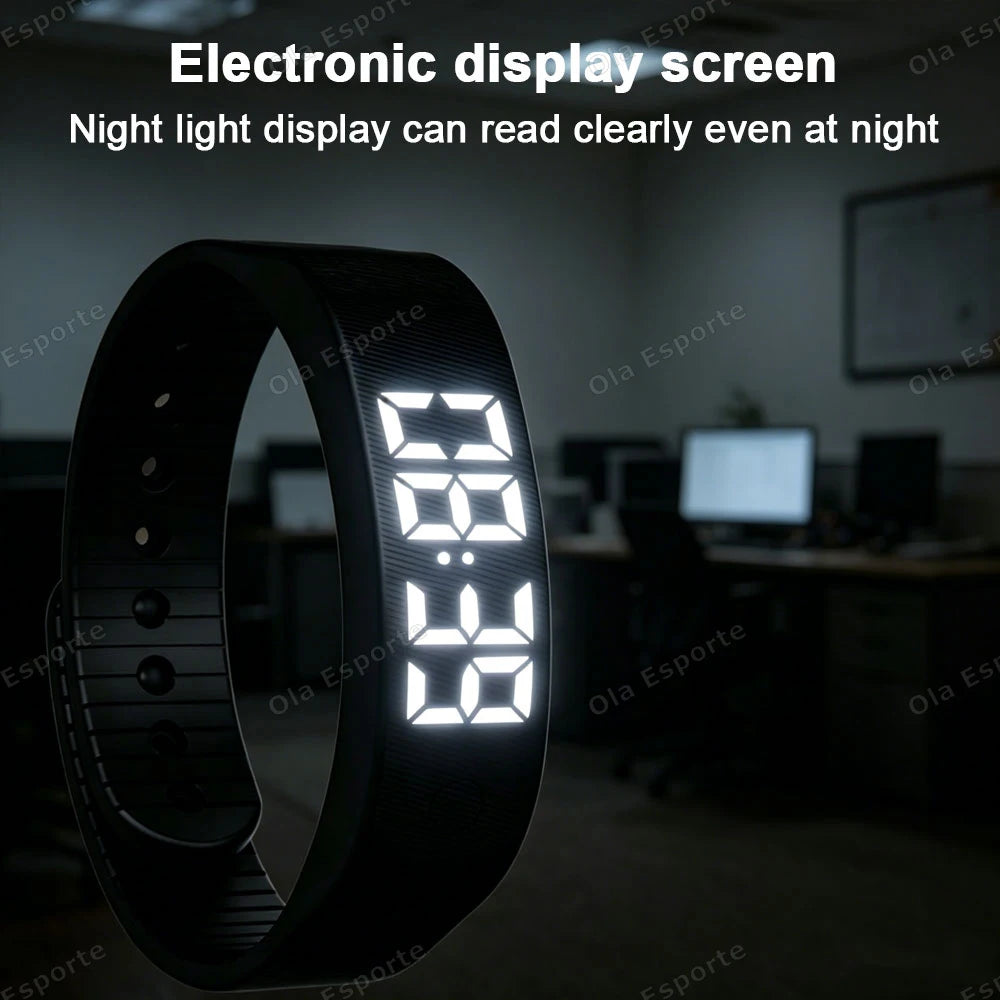 Ola Esporte LED Smart Band – Pedometer, Sleep & Alarm Tracker