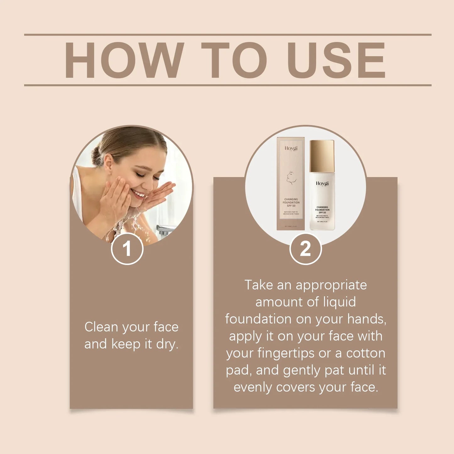 Lightweight Matte Liquid Foundation & Concealer 30ml