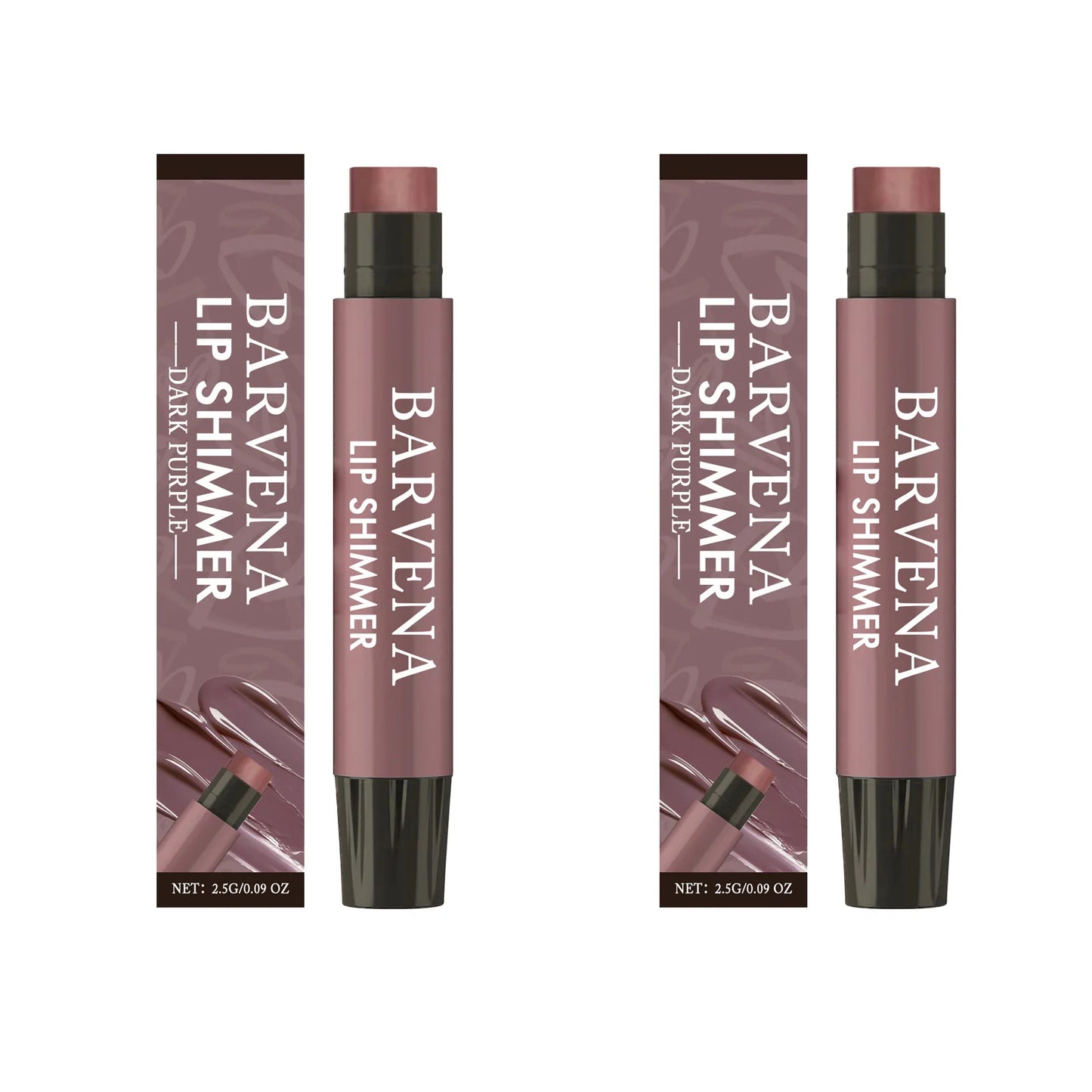 Dark Purple Tinted Lip Balm Stick | Shimmer & Hydration