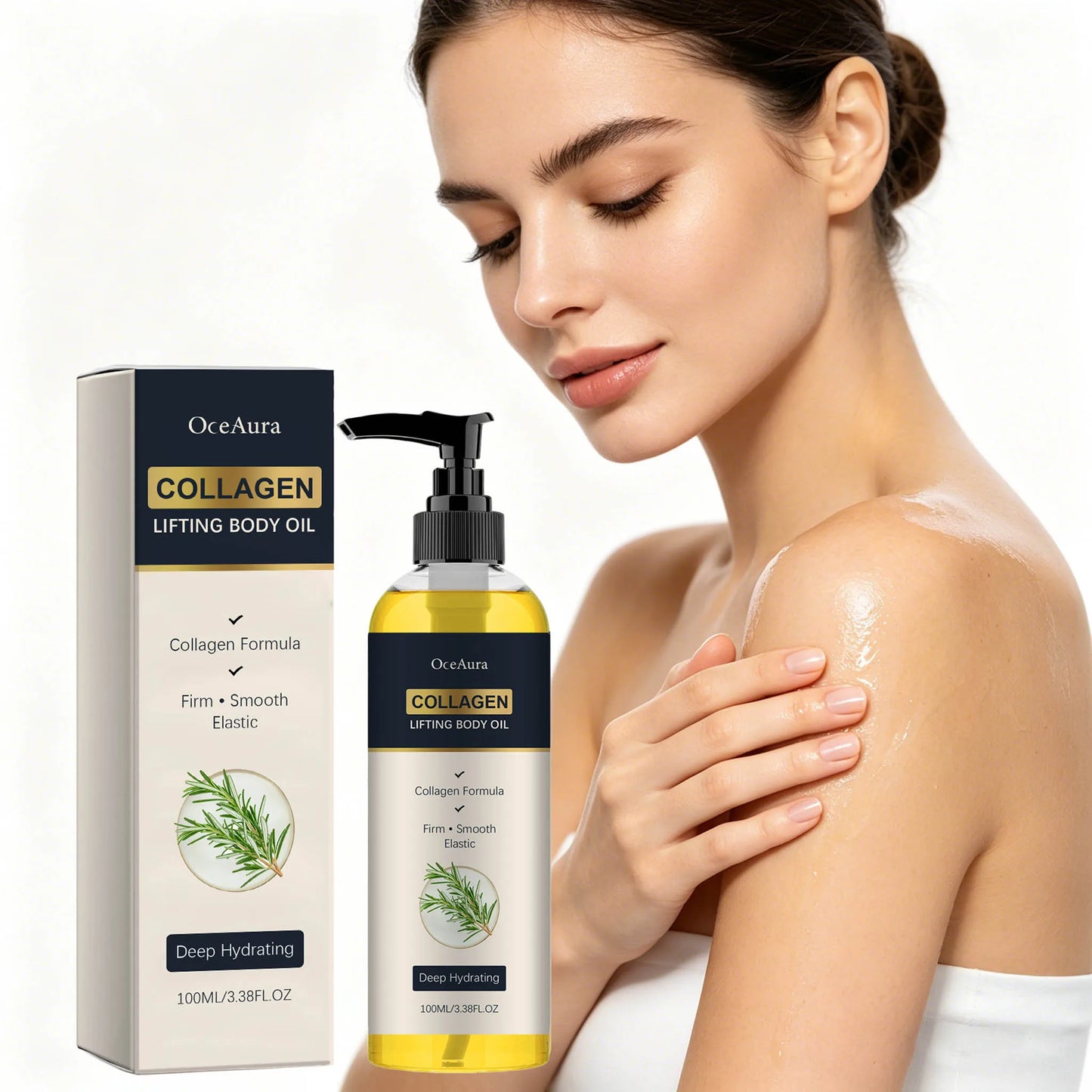 OceAura Collagen Body Oil 100ml – Firming & Deep Moisturizing