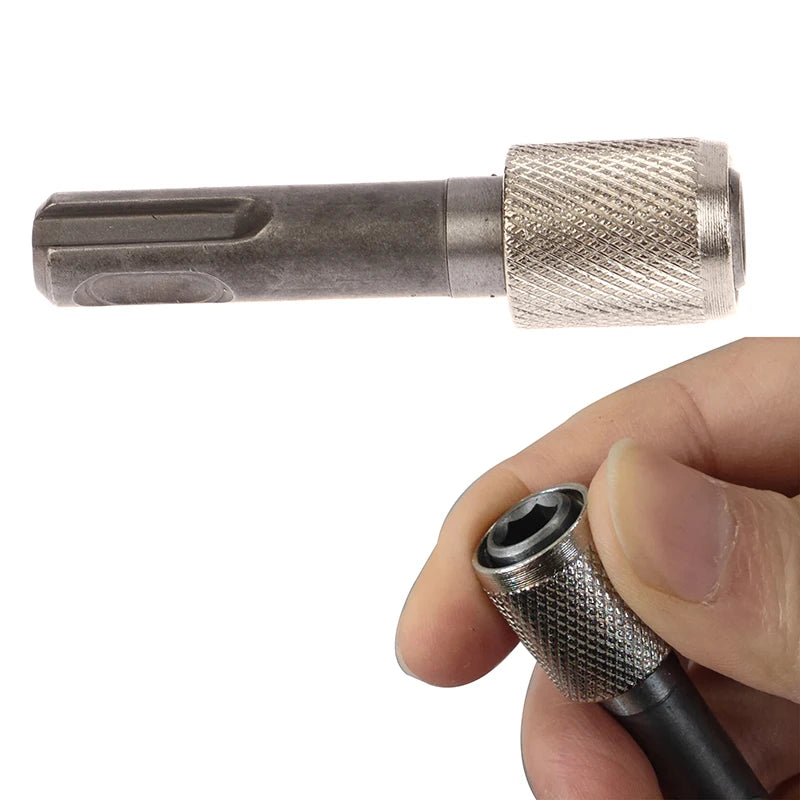 SDS to 1/4" Hex Shank Adapter | Impact Drill Bit Converter