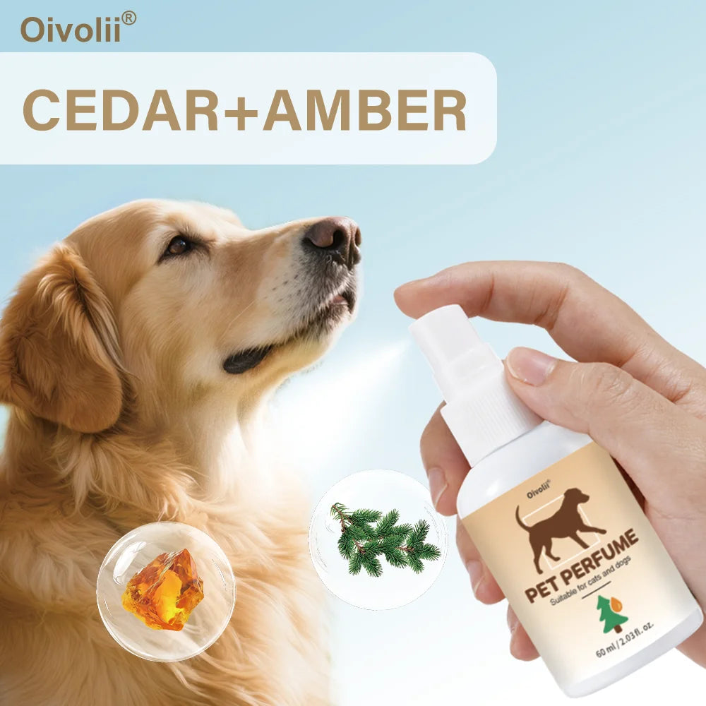 Pet Deodorizing Spray Long Lasting Fragrance Eliminates Body Odor