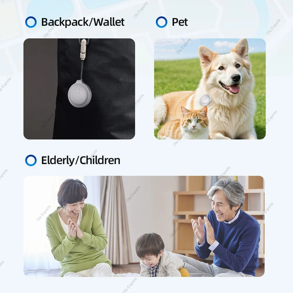HW12 Smart Bluetooth Tracker for Keys, Pets & Luggage