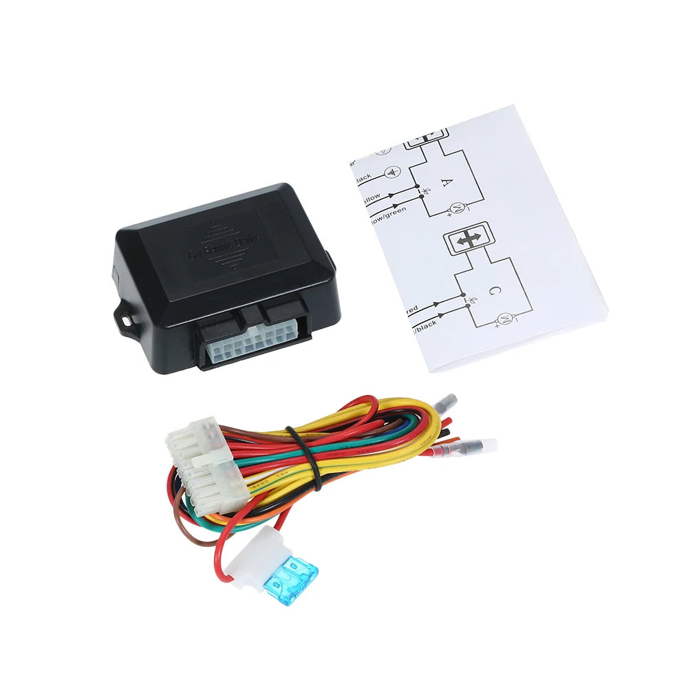 12V Auto Power Window Closer Module – 4-Door Cars & Wire Harness
