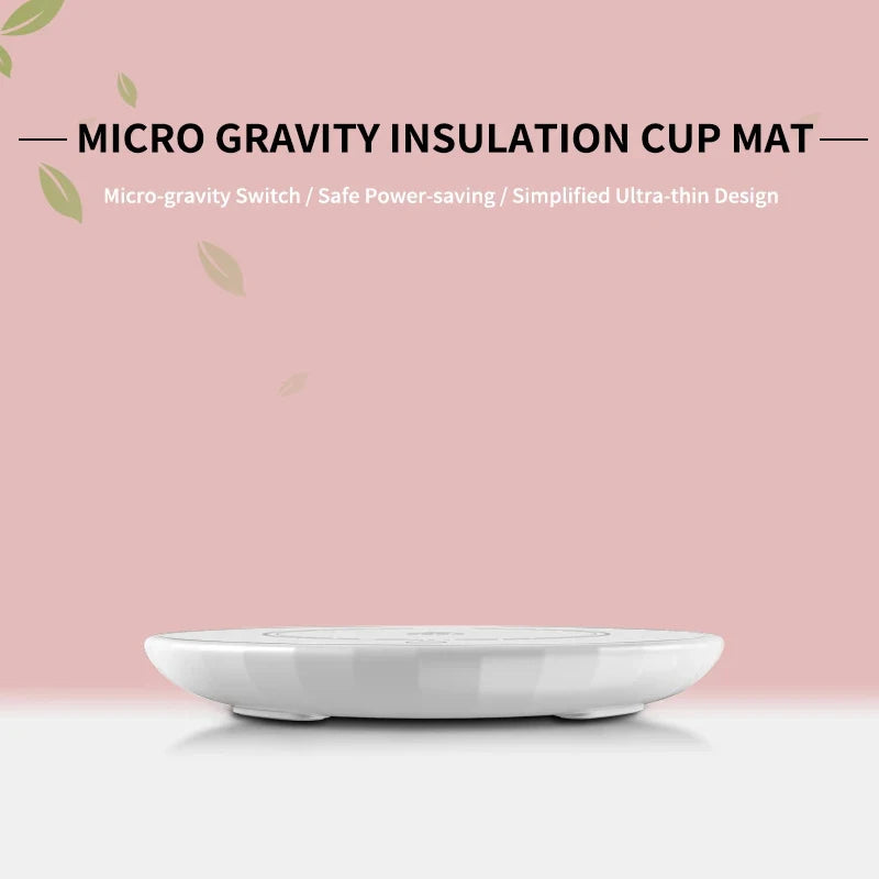 A36T-Coffee Mug Warmer&Cup Warmer For Office Desk Use,Beverage Warmer 18W Cup Heating Mat Electric Tea Warmer EU Plug Peaceful Pleasures Health and Wellness