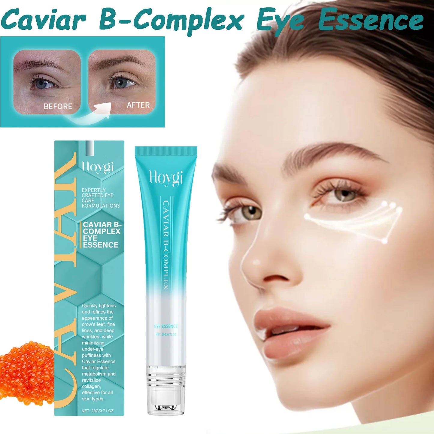 Caviar Eye Serum – Dark Circles, Puffiness & Fine Lines