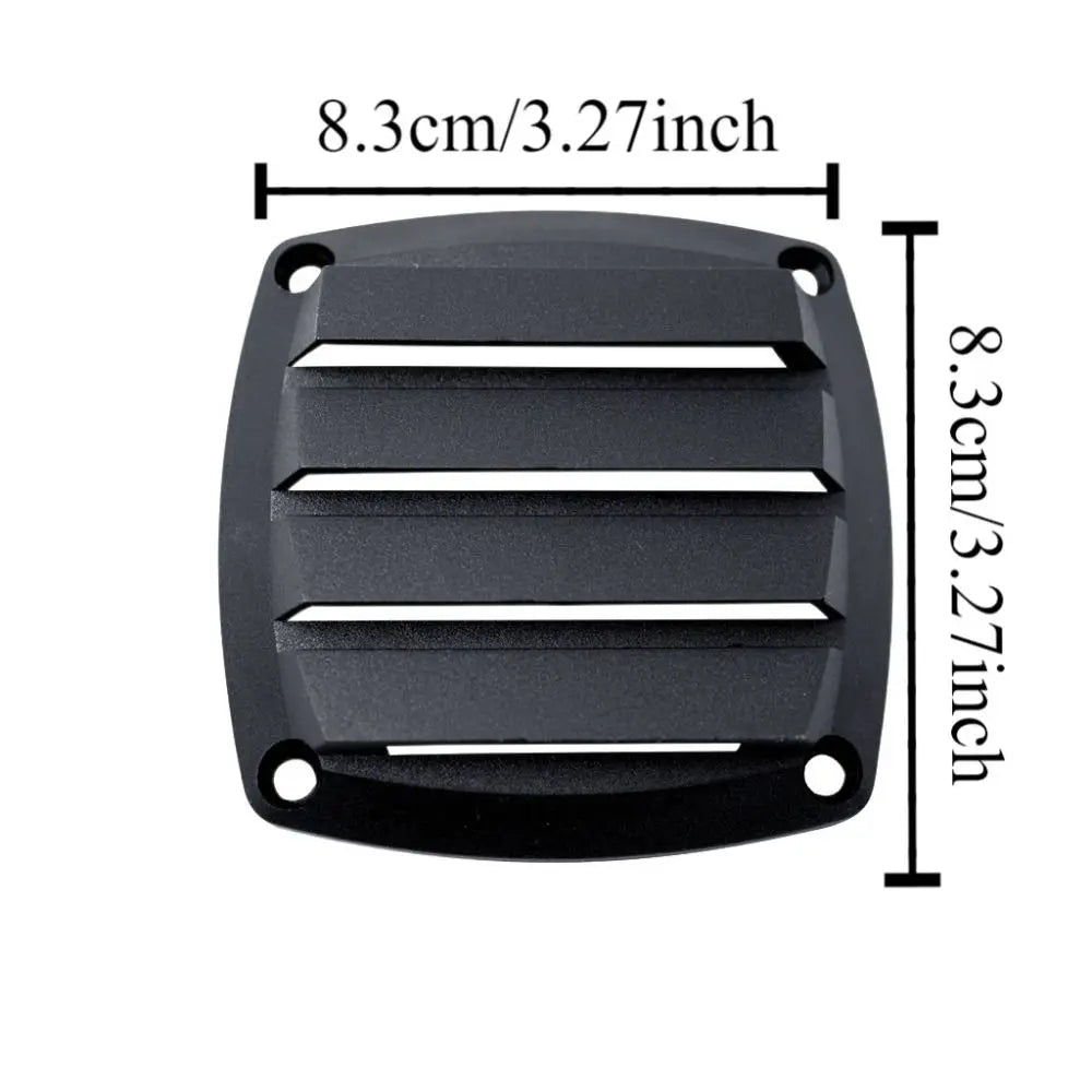 Nylon Marine Boat Air Vent Louvered Ventilator Grille 8.3cm