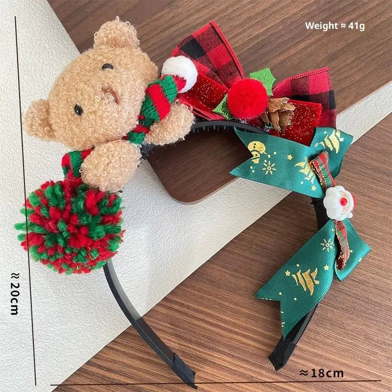 Reindeer Antler Headband with Bells | Christmas Party Accessory