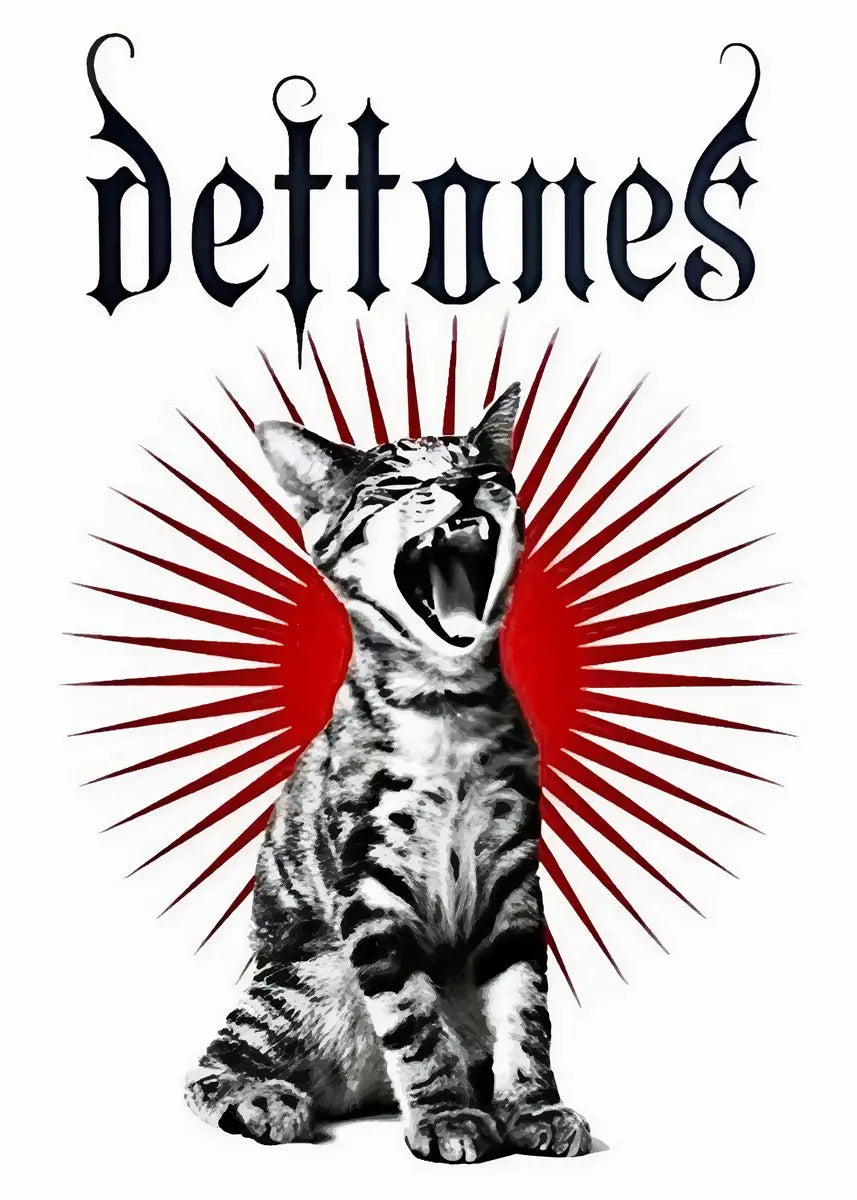 Classic Rock Metal Band Deftones Music Album Posters and Prints Canvas Painting Wall Art Pictures for Club Room Home Decor Peaceful Pleasures Health and Wellness DM9-20 30x40cm Unframed