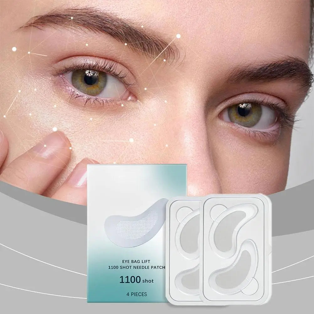 Microneedle Under Eye Patch – Hyaluronic Acid Firming Eye Mask for Wrinkles & Dark Circles Peaceful Pleasures Health and Wellness