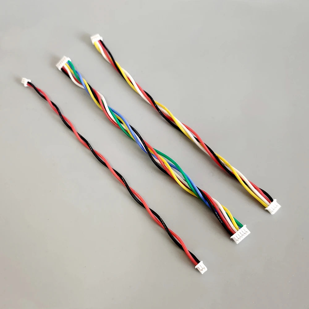 1Box Mini JST 1.25mm Connector Kit MX 1.25 Pitch 2/3/4/5/6/7/8/9/10 Pin Female Housing Pre-Crimped 28AWG Silicone Cables Wires Peaceful Pleasures Health and Wellness