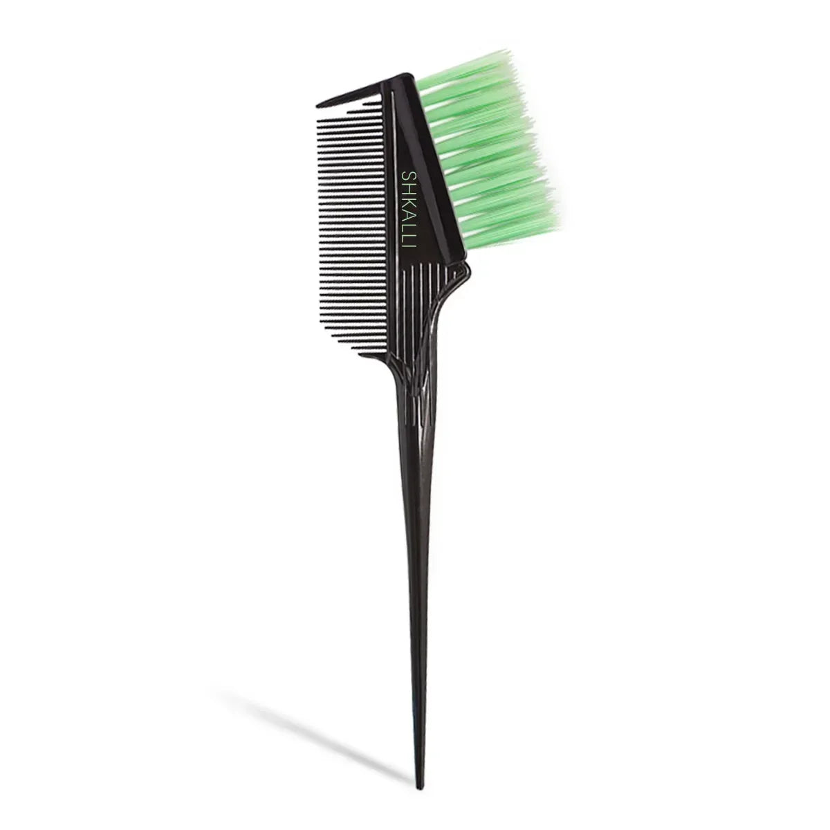 Hair Dye Brush Stylish Soft Bristles Professional Salon Hair Dye Tool Hair Coloring Brush DIY Salon Barber Brush Accessories 1Pc Peaceful Pleasures Health and Wellness Green 21.8cm