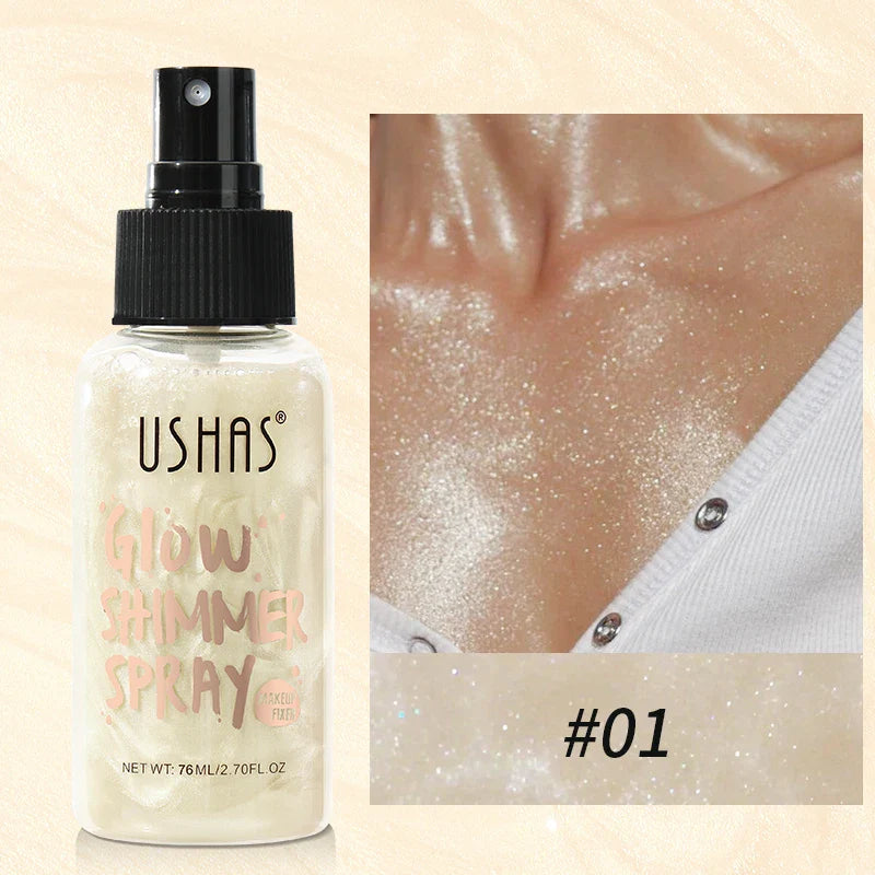 USHAS 4-Color Liquid Body Highlighter – Illuminating Contour
