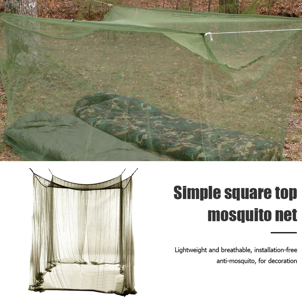Dome Mosquito Net – Folding Canopy for Bed & Outdoor Peaceful Pleasures Health and Wellness