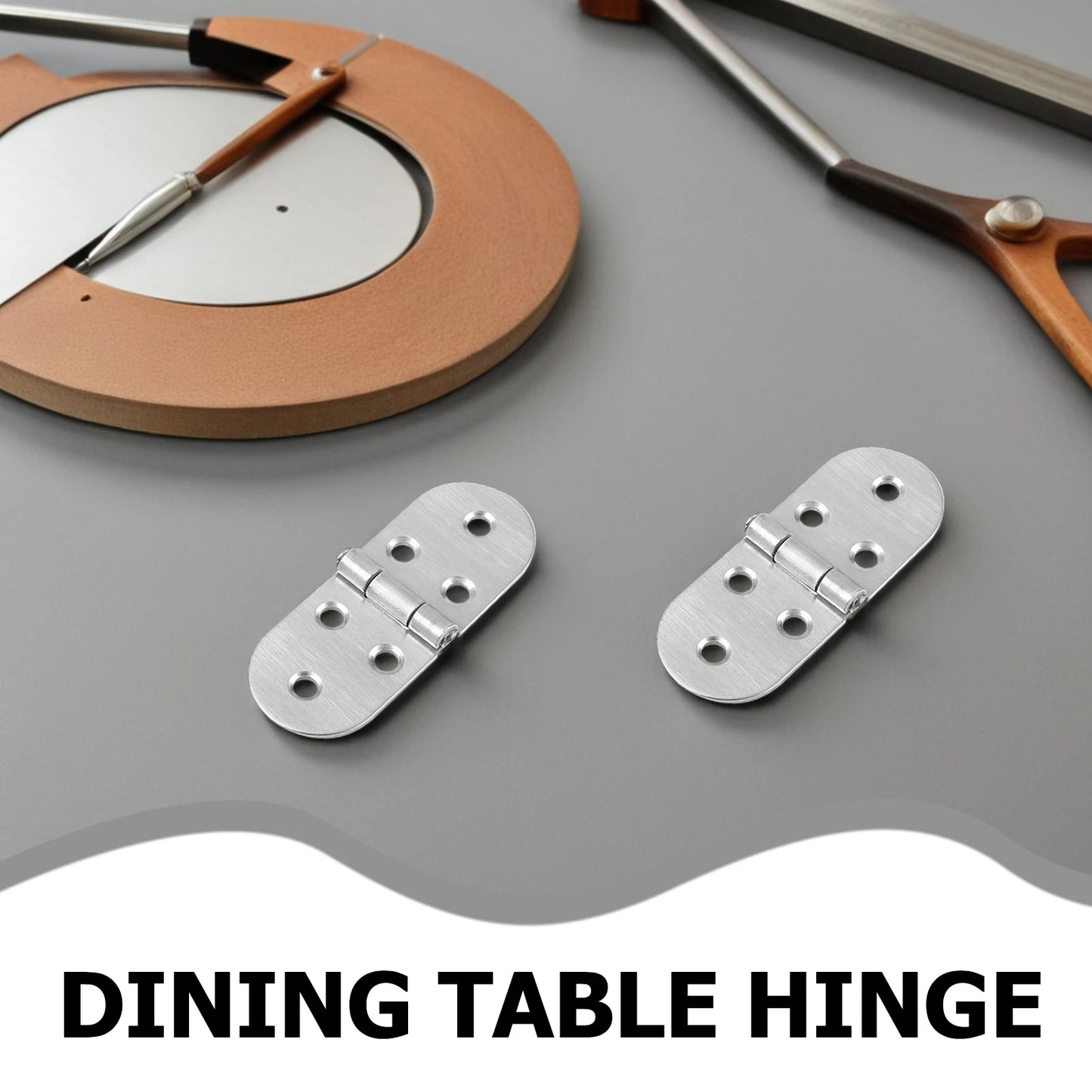 4pcs Stainless Folding Desk Stainless Folding Desk Stainless Folding Desk Pivot Piano Hinges For Woodsss For Cabinets For Flush Peaceful Pleasures Health and Wellness