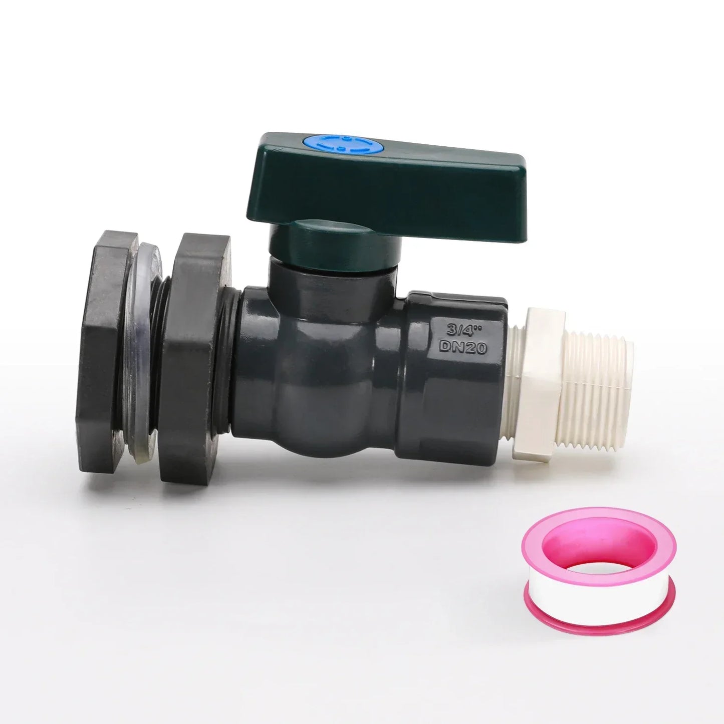 PVC Rain Barrel Spigot Kit – Drain Adapter & Connector