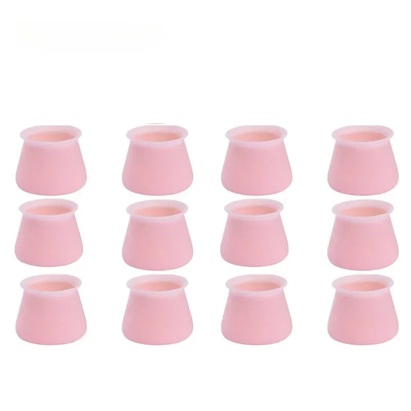 Silicone Chair Leg Caps – Non-Slip Floor Protectors