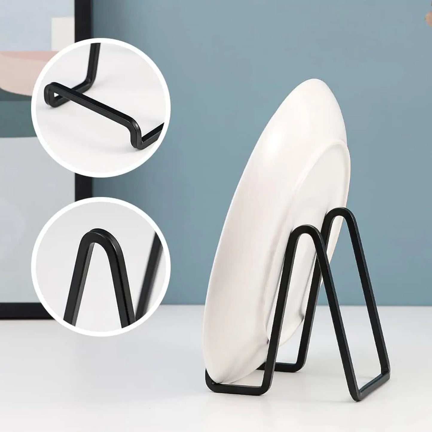 Metal Display Stand for Plates, Frames, Books & Ornaments