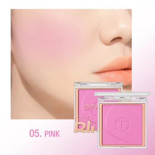 O.TWO.O 6-Color Mineral Blush Palette – Matte & Shimmer Powder Blush Palette Oasis Select