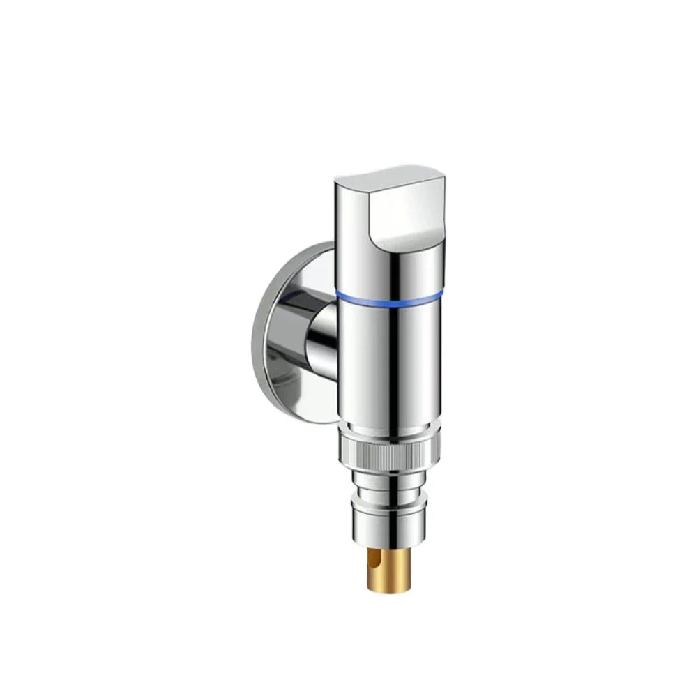 G1/2 Stainless Steel Washing Machine Water Stop Angle Valve