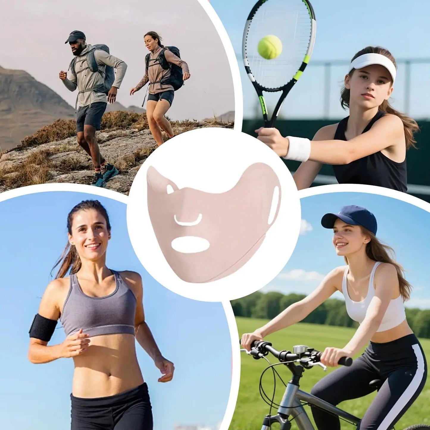 UPF 50+ Sun Protection Face Mask | Breathable UV Shield