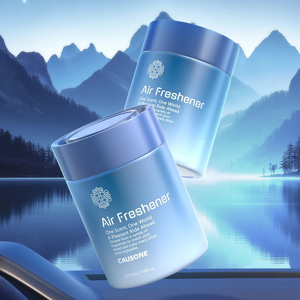 Aromatherapy Car Airs Freshener Lasting Fragrance Automotive Solid-Aromatherapy Diffuser Car Deodorizing Balm Car Accessories Peaceful Pleasures Health and Wellness