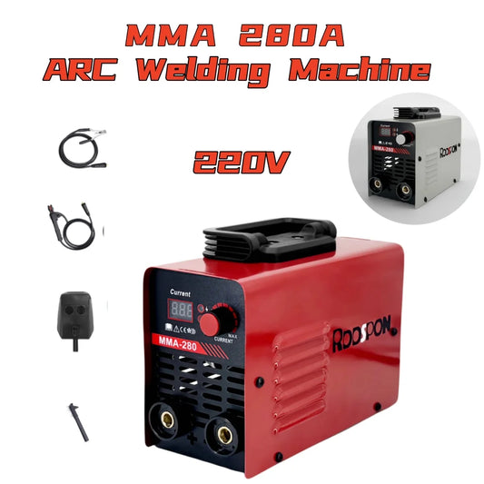 MMA ARC Welding Machines ARC Current Adjustable LED Digital Display Electric Welding Equipment Car Repairing Tools for Household Peaceful Pleasures Health and Wellness