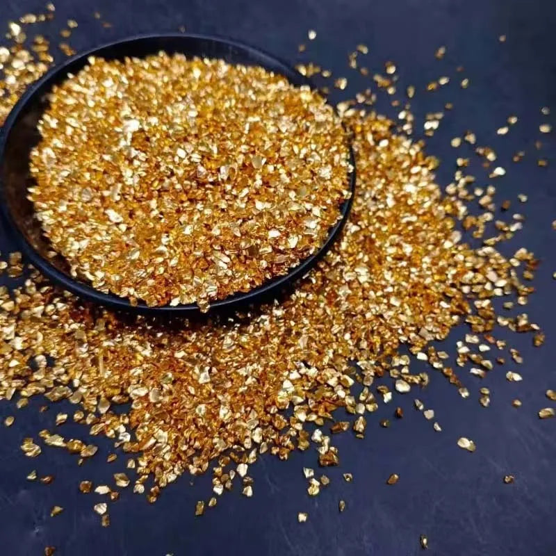50g Gold Stone Metallic Flakes – Resin Inclusions & Glitter Art