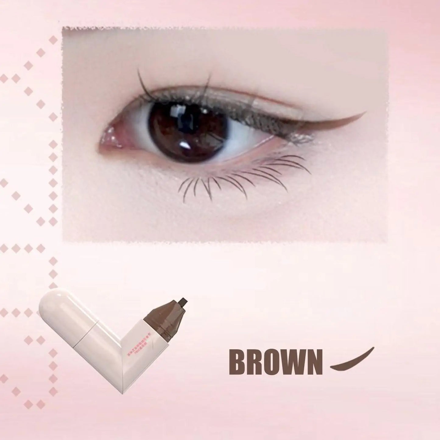 Double-Tip Winged Eyeliner Stamp – Waterproof & Quick-Dry