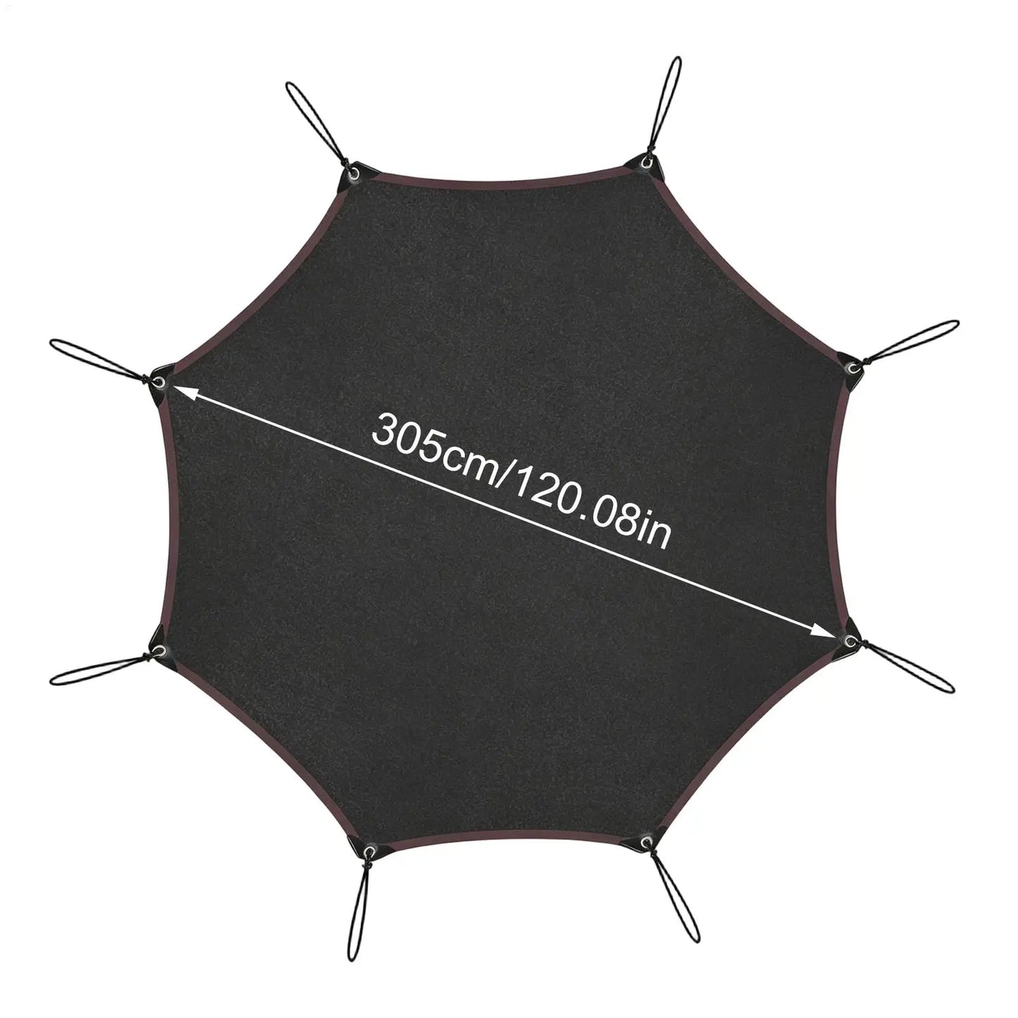 Trampoline Sunshade Cover 10/12/14 FT | UV & Weather Shield