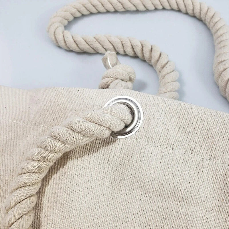 Personalized Hemp Canvas Tote Bag | 30th 40th 50th Birthday Gift Personalized Tote Bag Peaceful Pleasures Health and Wellness