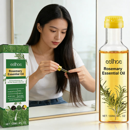 Eelhoe Rosemary Hair Growth Oil – Repairs & Reduces Hair Loss Hair Growth Oil Peaceful Pleasures Health and Wellness