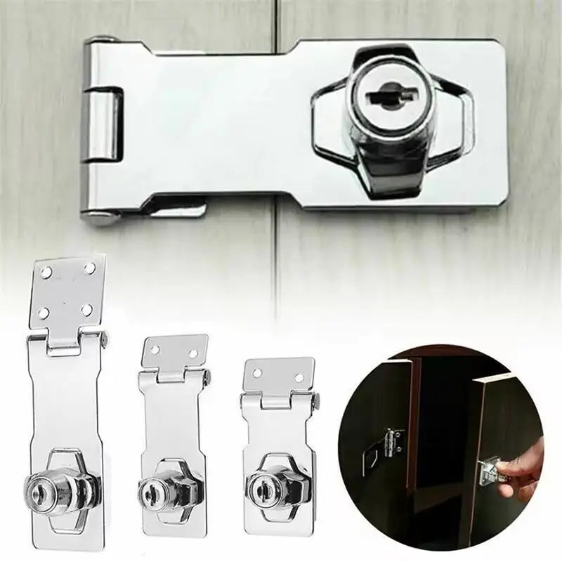 3-Digit Combination Password Lock Security Door Bolt Cabinet Password Lock Drawer Lock Anti-theft Household Cabinet Hardware Peaceful Pleasures Health and Wellness