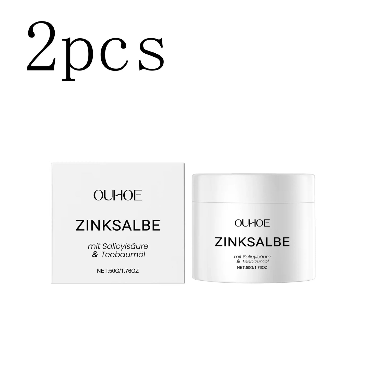 OUHOE Zinc Acne Removal Cream | Pore Minimizer & Oil Control